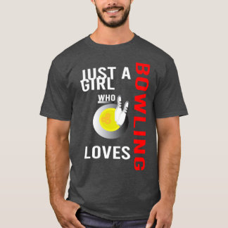 T-shirt club de sport de bowler à neuf épingles ligue de b