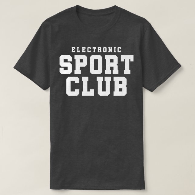 T-shirt Club de sport électronique (Design devant)