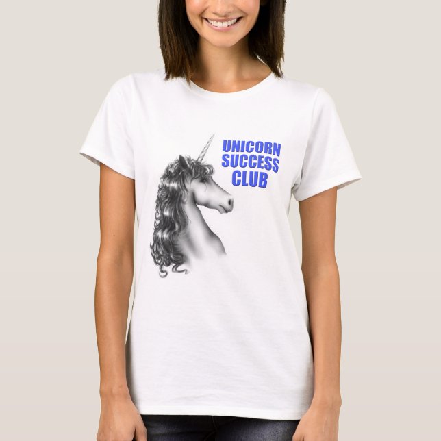 T-shirt Club de succès Unicorn (Devant)