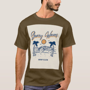 T-shirt Club de surf à vagues courtes