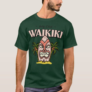 T-shirt club de surf waikiki