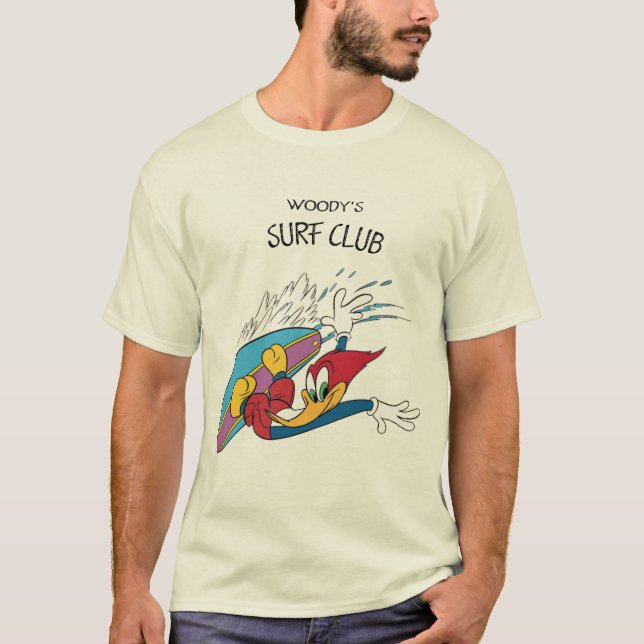 T-shirt Club de Surfs Woody's (Devant)