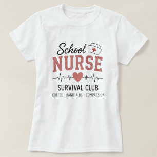 T-shirt Club de Survie des Infirmières Scolaires 