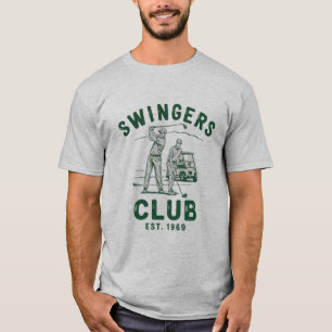 T-shirt Club de Swingueurs Drôle Sarcasme Golf Golfeur