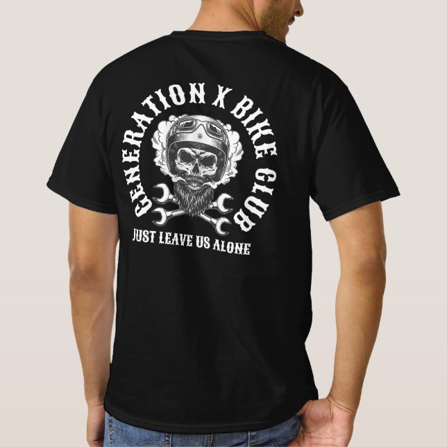 T-SHIRT CLUB DE VÉLO GÉNÉRATION X (Dos)