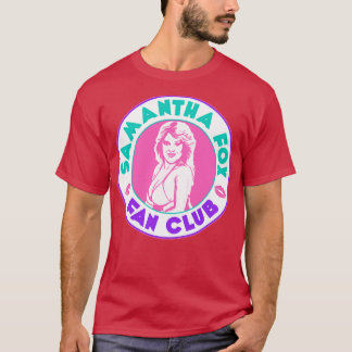 T-SHIRT CLUB DE VENTE SAMANTHA FOX