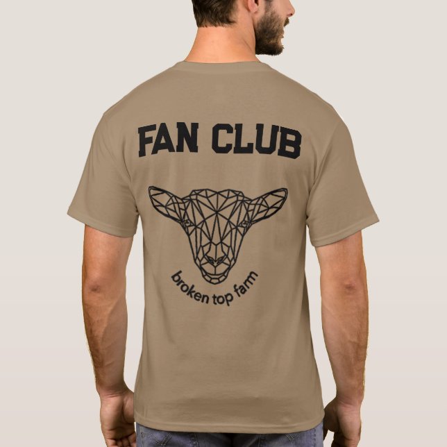 T-shirt Club de ventilateur supérieur cassé (Dos)