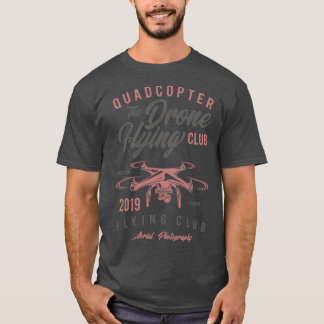 T-shirt Club de vol de drone Quadcopter
