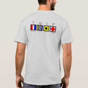 T-shirt Club de yacht de plouc