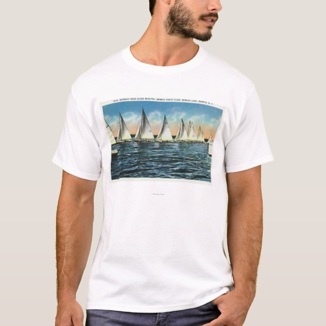 T-shirt Club de yacht de Sénèque (Devant)