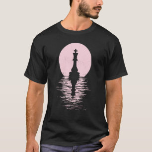 T-shirt Club d'échecs Jeu Roi Reine Cheval pièce d'échec h