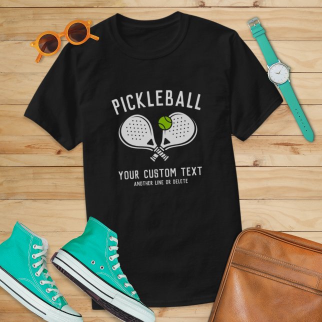 T-shirt Club d'équipe de joueurs de Pickleball sur mesure  (Créateur téléchargé)