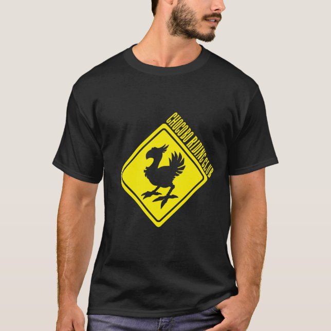 T-shirt Club d'équitation Chocobo (Devant)