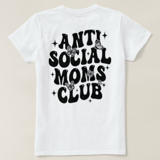 T-shirt Club des mamans anti-sociales