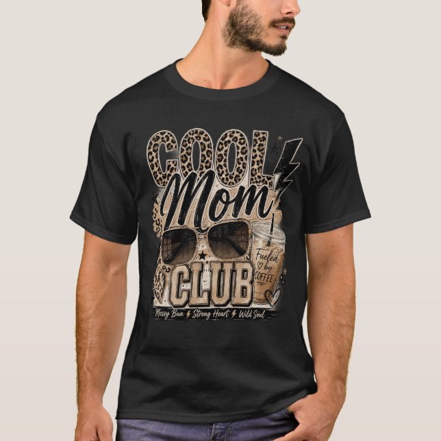T-shirt club des mamans cool (Devant)