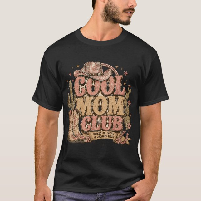 T-shirt club des mamans cool (Devant)