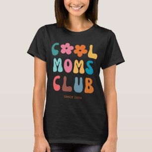 T-shirt Club des mamans Cool rétro moderne Vintage Super