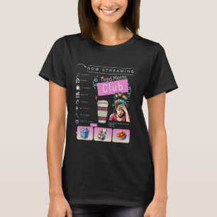 T-shirt Club des mamans fatiguées Drôle de nouveau parent