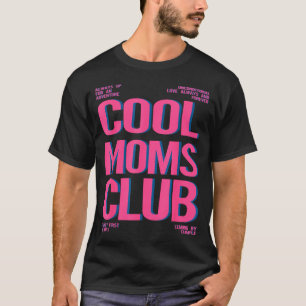 T-shirt Club des mamans rétro cool joyeuse fête des mères