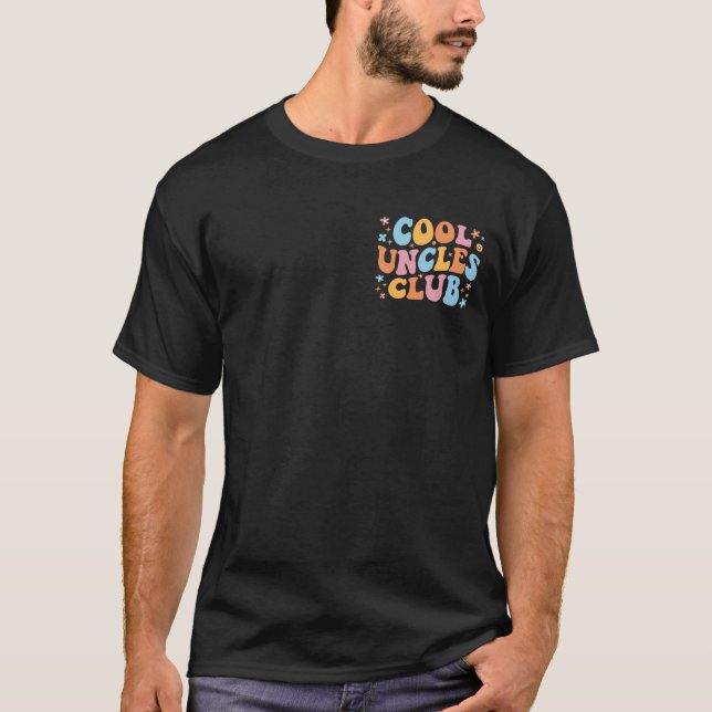 T-shirt Club des oncles cool III (Devant)