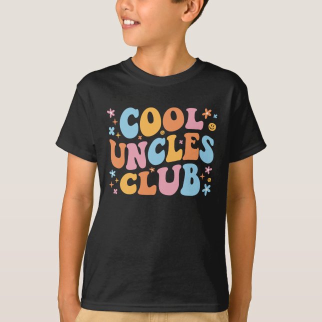 T-shirt Club des oncles cool III (Devant)
