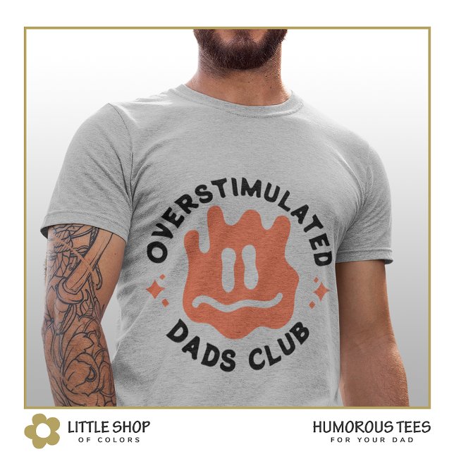 T-shirt Club des papas surexcités Cadeau personnalisable p (Créateur téléchargé)
