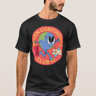 T-shirt Club des Sept Continents Dessin Animé