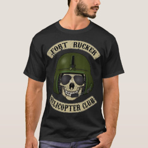 T-shirt Club d'hélicoptères Fort Rucker T 347
