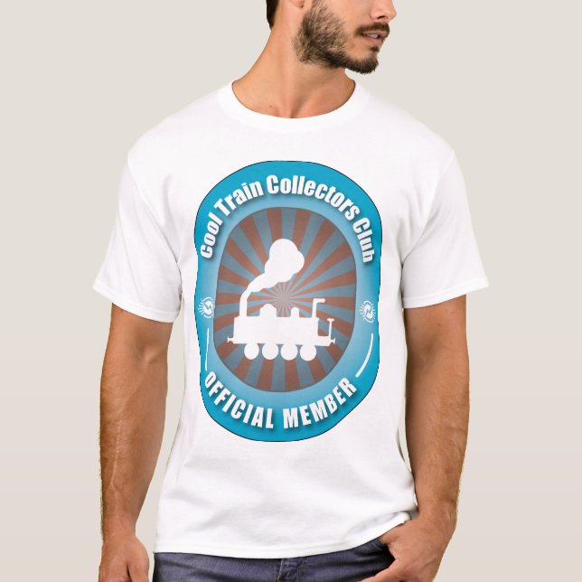 T-shirt Club frais de collecteurs de train (Devant)