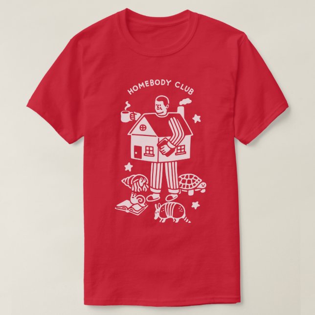 T-shirt Club Homebody (Design devant)