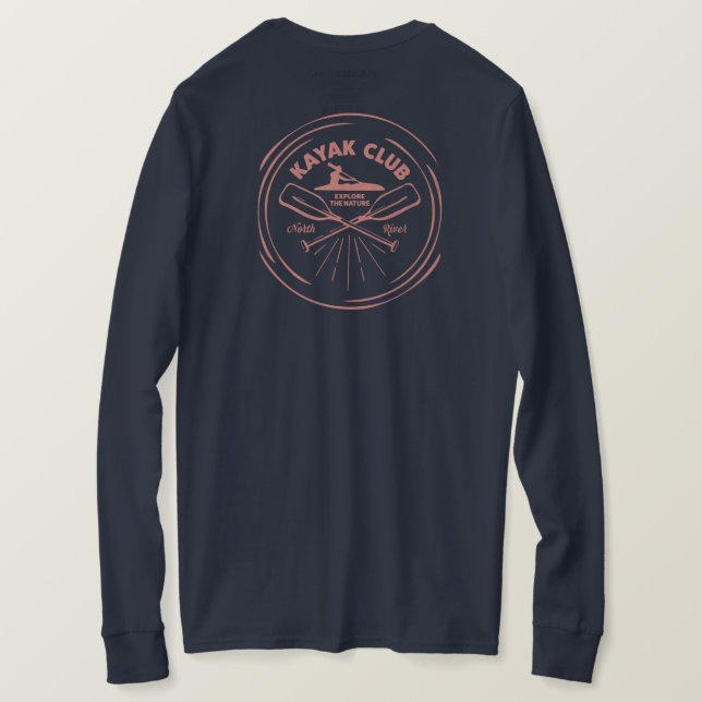 T-shirt Club Kayak (Design dos)