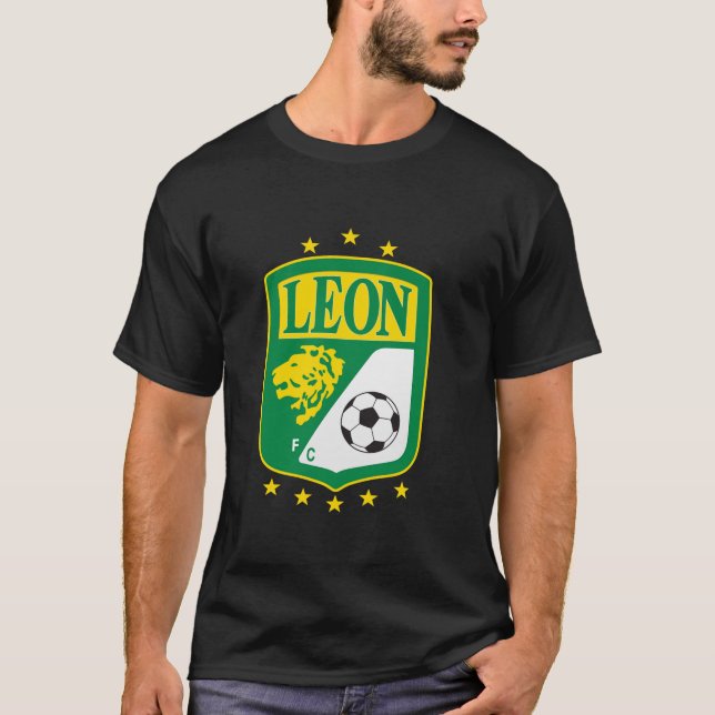T-shirt Club Leon Club Le n Supporter Fan Mexico Mexicain  (Devant)