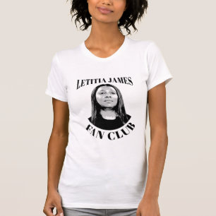 T-shirt Club Letitia James Fan