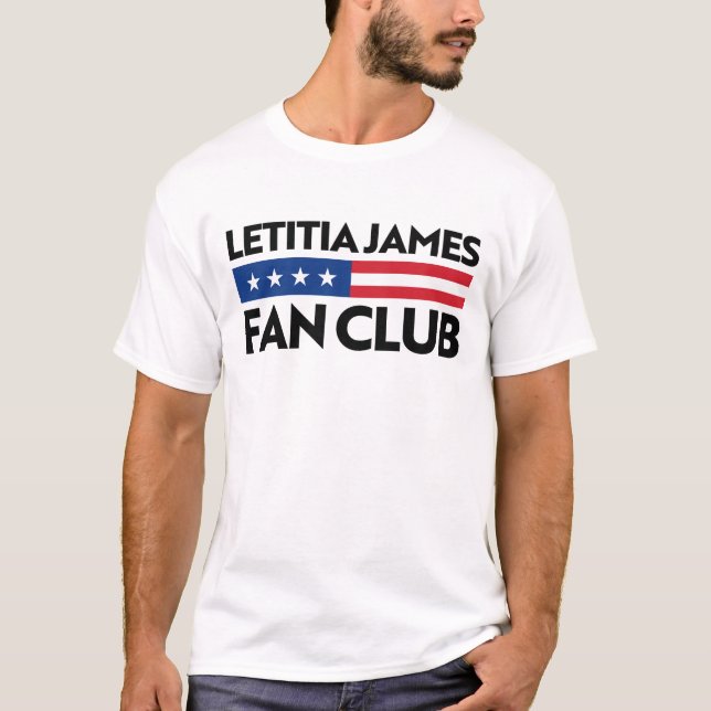T-shirt Club Letitia James Fan (Devant)