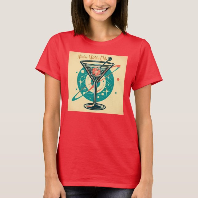 T-shirt Club Martini atomique (Devant)