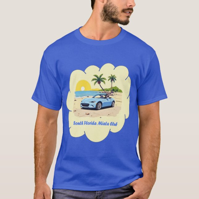 T-shirt Club Miata de Floride du Sud ND (Devant)