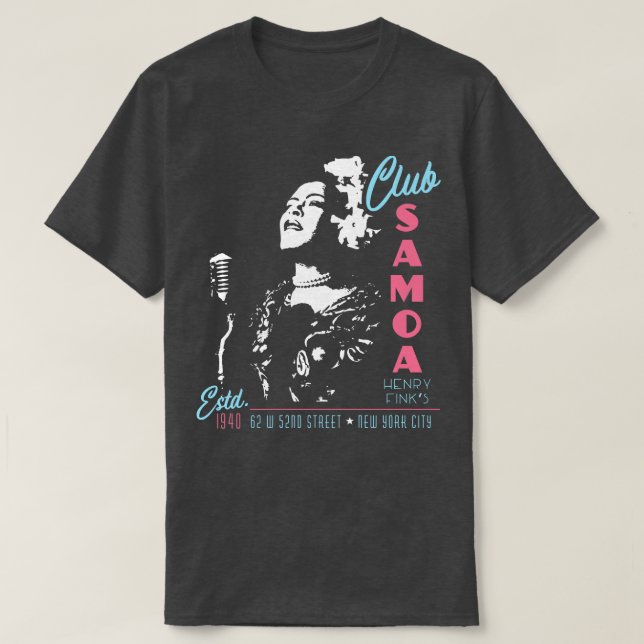 T-shirt Club Samoa (Design devant)
