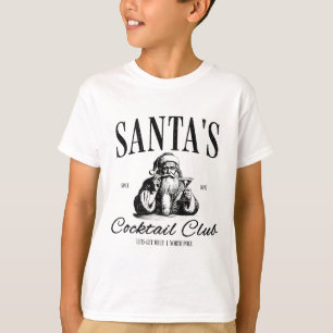 T-shirt Club Santa Tail Noël Espresso Martini Sale M