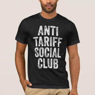 T-shirt Club social anti-tarifaire