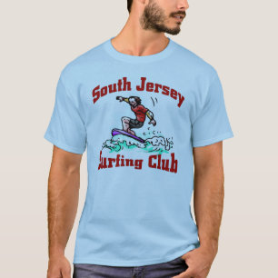 T-shirt Club surfant du sud du Jersey