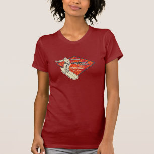 T-shirt Club Surfing Diamond Logo Gals Tee