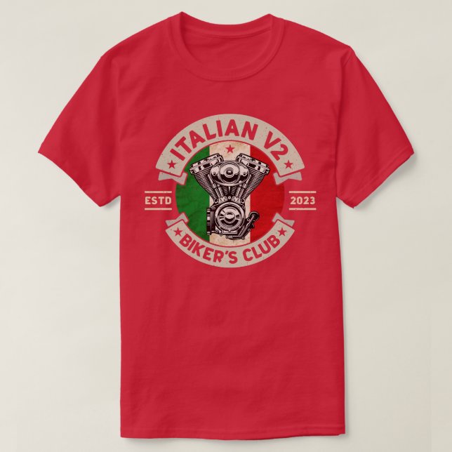 T-shirt Club V2 Bikers (Design devant)