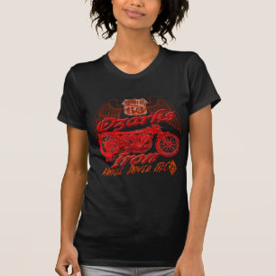 T-shirt club vintage de moto