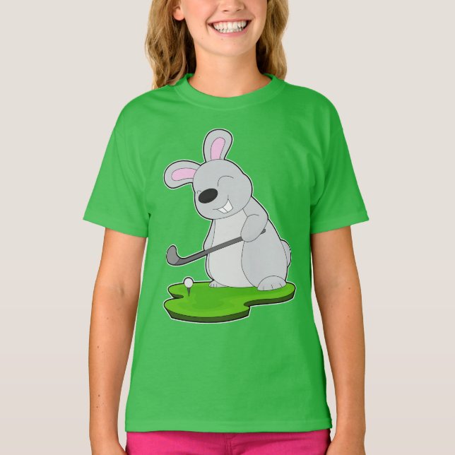 T-shirt Clubs de golf Rabbit Golf (Devant)
