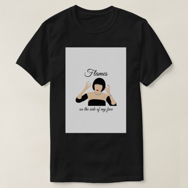 T-shirt Clue Mme White Greeting Card (Design devant)
