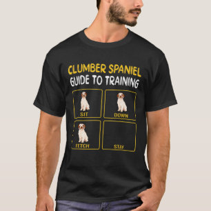 T-shirt Clumber Spaniel Guide D'Entraînement Obedience Chi