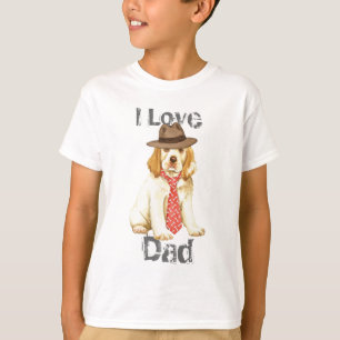 T-shirt Clumber Spaniel Papa