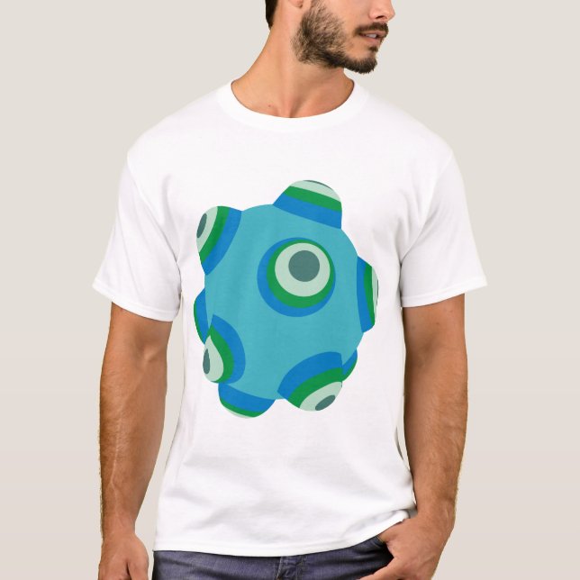T-shirt ClumpBubble des mers (Devant)