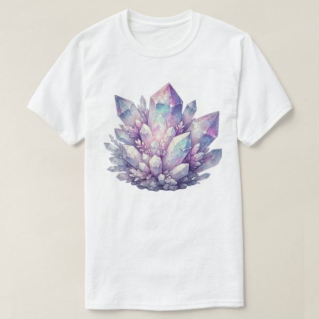 T-shirt Cluster Pastel Quartz (Design devant)