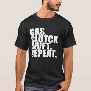 T-shirt Clutch à gaz - Répétition Manuel de conduite